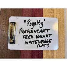 3/4 x 2 x 24 (6-pack) Exotic Wood Cutting Board Kit! Purpleheart, Peruvian Walnut & White Wenge - Free Shipping!