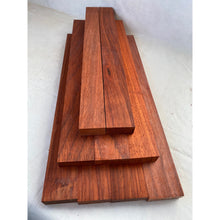 Bright Red Padauk Cutting Board Sticks - 16" 9-pack - Cutting Board Accents, Woodworking, Wood Craft - Free Shipping!