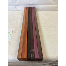 Variety Exotic Species Scrap Cutting Board Sticks - 24" 6-pack - Cutting Board Accents, Woodworking, Wood Craft - Free Shipping!