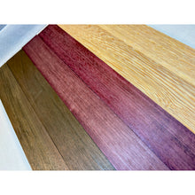 3/4 x 2 x 24 (6-pack) Exotic Wood Cutting Board Kit! Purpleheart, Peruvian Walnut & White Wenge - Free Shipping!