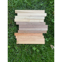 48 Boards Walnut, Cherry, Maple, for Crafts, Knife Scales, and other Craft Ideas