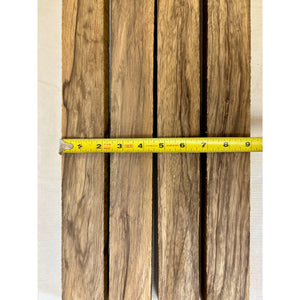 Black Limba Exotic 8/4 Thick Scrap Sticks - 24" (4-pack) - Turning Wood Blanks, Cutting Boards, Woodworking, Wood Craft - Free Shipping!