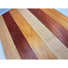 3/4 x 2 x 24 (6-pack) Exotic Wood Cutting Board Kit! Bloodwood, Osage Orange & White Wenge (Lati) - Free Shipping!