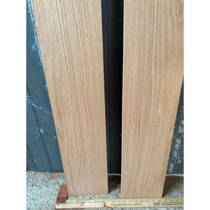 3/4 x 7 x 45 2-pack Red Oak Wood Lumber - Woodworking, Shelving, Furniture Making, Other Craft Projects -Free Shipping!
