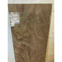 Curly Walnut Wood Lumber- 3/4 x 11 x 24 - Great for Woodworking, Shelving, Furniture Making, & Other Craft Projects -Free Shipping!