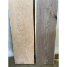3/4 x 9 to 10 x 45 2-pack Walnut & Cherry Wood Lumber - Woodworking, Shelving, Furniture Making, Other Craft Projects -Free Shipping!