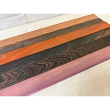 Variety Exotic Species Scrap Cutting Board Sticks - 24" 6-pack - Cutting Board Accents, Woodworking, Wood Craft - Free Shipping!