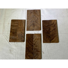 Quilted Walnut Knife Scales / Gun Grips (4-pack) - Stunning Grain Pattern! Free Shipping!