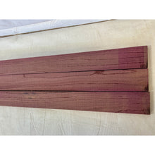 24" Exotic Purpleheart 1/2" Thin Scrap Wood Boards - 3-pack - Woodworking, Miniatures, Sign Blanks