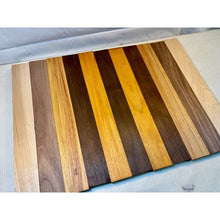 3/4 x 2 x 24 (10-pack) Exotic Wood Cutting Board Kit! Osage Orange, Peruvian Walnut, Canarywood