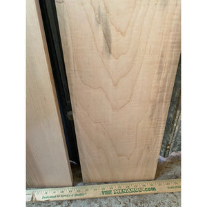 3/4 x 9-11 x 36 2-pack Curly Natural Maple Wood Lumber - Woodworking, Shelving, Furniture Making, Other Craft Projects -Free Shipping!