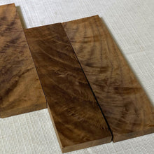 Quilted Walnut Knife Scales / Gun Grips (4-pack) - Stunning Grain Pattern! Free Shipping!