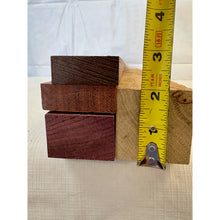 Variety Exotic Species Scrap Cutting Board Sticks - 24" 4-pack - Cutting Board Accents, Woodworking, Wood Craft - Free Shipping!