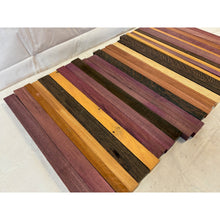 Purpleheart & Exotics - 16" Scrap - Cutting Board Accents, Turning Wood, Crafts - Free Shipping!