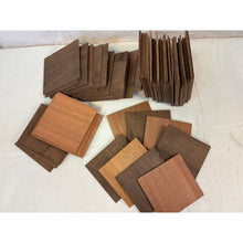 1/8 x 3-1/2 x 5" (apx 66 pcs) Thin Walnut Wood Boards for Crafting, Laser Engraving, CNCing