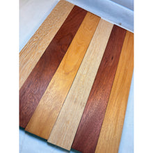 3/4 x 2 x 24 (6-pack) Exotic Wood Cutting Board Kit! Bloodwood, Osage Orange & White Wenge (Lati) - Free Shipping!