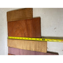 Variety Exotic Species Scrap Wood - Multi-pack - Cutting Board Accents, Woodworking, Wood Craft - Free Shipping!