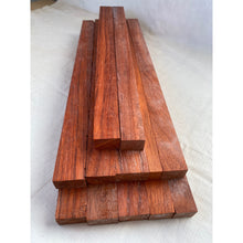 Bright Red Padauk Cutting Board Sticks - 16" 12-pack - Cutting Board Accents, Woodworking, Wood Craft - Free Shipping!
