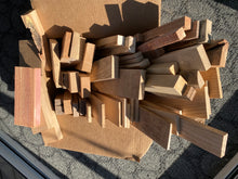 Kiln Dried Scrap Wood Box - Variety of Species - Variety of Thicknesses - Great for Firewood and Woodworking Projects