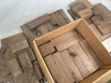 Box of Small Wood Pieces - All Walnut - Great for all kinds of crafts and woodworking projects! Free Shipping!