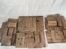 Box of Small Wood Pieces - All Walnut - Great for all kinds of crafts and woodworking projects! Free Shipping!