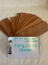 Thins: Jatoba 1/8" Thin Wood Boards (10-pack) - Free Shipping!