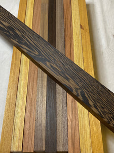 3/4 x 2 x 16 (10-pack) Variety Exotic & Domestic Wood Cutting Board Kit! Includes Red Zebrawood, Osage Orange, Canarywood, Wenge and Walnut - Free Shipping!
