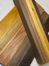 3/4 x 2 x 16 (10-pack) Variety Exotic & Domestic Wood Cutting Board Kit! Includes Red Zebrawood, Osage Orange, Canarywood, Wenge and Walnut - Free Shipping!