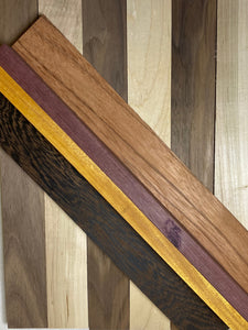 "Dusk" Exotic Variety Craft Wood, for Cutting Boards, and Other Craft Projects