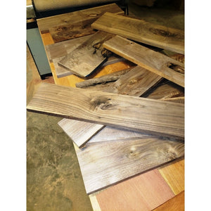 Rustic Sign Blanks - 24" - Mostly Walnut - Perfect for CNCing or Laser Engraving Signs, Other Crafts!