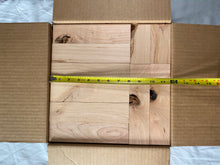 Box of Small Wood Pieces - All Cherry - Great for all kinds of crafts and woodworking projects! Free Shipping!