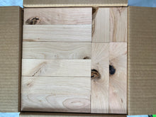 Box of Small Wood Pieces - All Cherry - Great for all kinds of crafts and woodworking projects! Free Shipping!