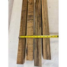 Black Limba Exotic 8/4 Thick Scrap Sticks - 24" (4-pack) - Turning Wood Blanks, Cutting Boards, Woodworking, Wood Craft - Free Shipping!