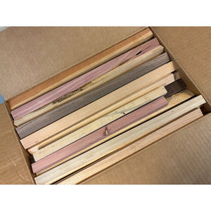 Kiln Dried Scrap Wood Variety Box - Great for Solo Stoves, Firewood and Woodworking