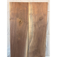 Striking Figured Sappy Walnut Wood Boards - 2-pack - Rustic Boards for Woodworking, Sign Making, Cutting Boards and More!