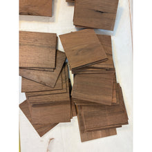 1/8 x 3-1/2 x 5" (apx 66 pcs) Thin Walnut Wood Boards for Crafting, Laser Engraving, CNCing