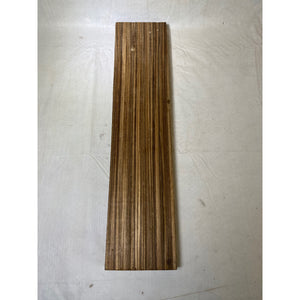 Zebrawood Exotic Wood Lumber- 3/4 x 4-1/2 x 20 - Great Woodworking, & Crafting