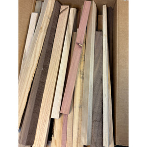 Kiln Dried Scrap Wood Variety Box - Great for Solo Stoves, Firewood and Woodworking