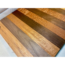 3/4 x 2 x 24 (10-pack) Exotic Wood Cutting Board Kit! Leopardwood, Peruvian Walnut, Mahogany