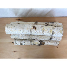 Natural Medium White Birch Logs - 2" to 3.5" Diameter Logs - Qty 5 Logs - Great for Crafting and Seasonal Decor - Free Shipping!