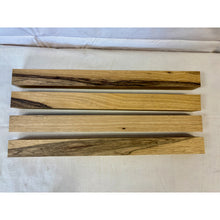 Black Limba Exotic 8/4 Thick Scrap Sticks - 24" (4-pack) - Turning Wood Blanks, Cutting Boards, Woodworking, Wood Craft - Free Shipping!