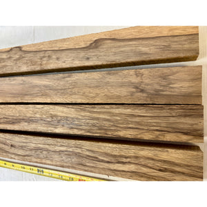 Black Limba Exotic 8/4 Thick Scrap Sticks - 24" (4-pack) - Turning Wood Blanks, Cutting Boards, Woodworking, Wood Craft - Free Shipping!