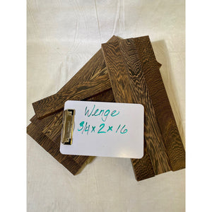 Wenge Exotic Craft Wood, for Cutting Boards, and Other Craft Projects