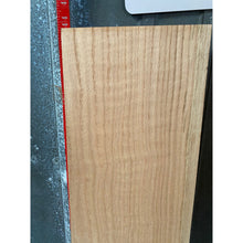 3/4 x 7 x 44 Curly Red Oak Wood Lumber - Gorgeous Grain! - Woodworking, Shelving, Furniture Making, Other Craft Projects -Free Shipping!