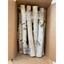 Natural Small White Birch Logs - 1 to 2.5" Diameter - Qty Aprox 10 - Great for Crafting and Seasonal Decor - Free Shipping!