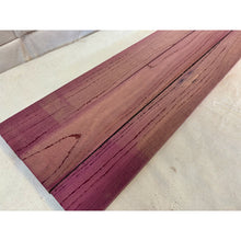 24" Exotic Purpleheart 1/2" Thin Scrap Wood Boards - 3-pack - Woodworking, Miniatures, Sign Blanks