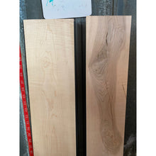 3/4 x 5-6 x 45 2-pack Curly Natural Maple Wood Lumber - Woodworking, Shelving, Furniture Making, Other Craft Projects -Free Shipping!