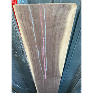 13/16 x 6 x 45 Black Walnut Wood Lumber - Great for Woodworking, Shelving, Furniture Making, and Other Craft Projects - Free Shipping!