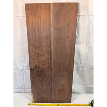 Nicely Figured Walnut Wood Boards - 2-pack - Boards for Woodworking, Sign Making, Cutting Boards and More!