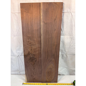 Nicely Figured Walnut Wood Boards - 2-pack - Boards for Woodworking, Sign Making, Cutting Boards and More!
